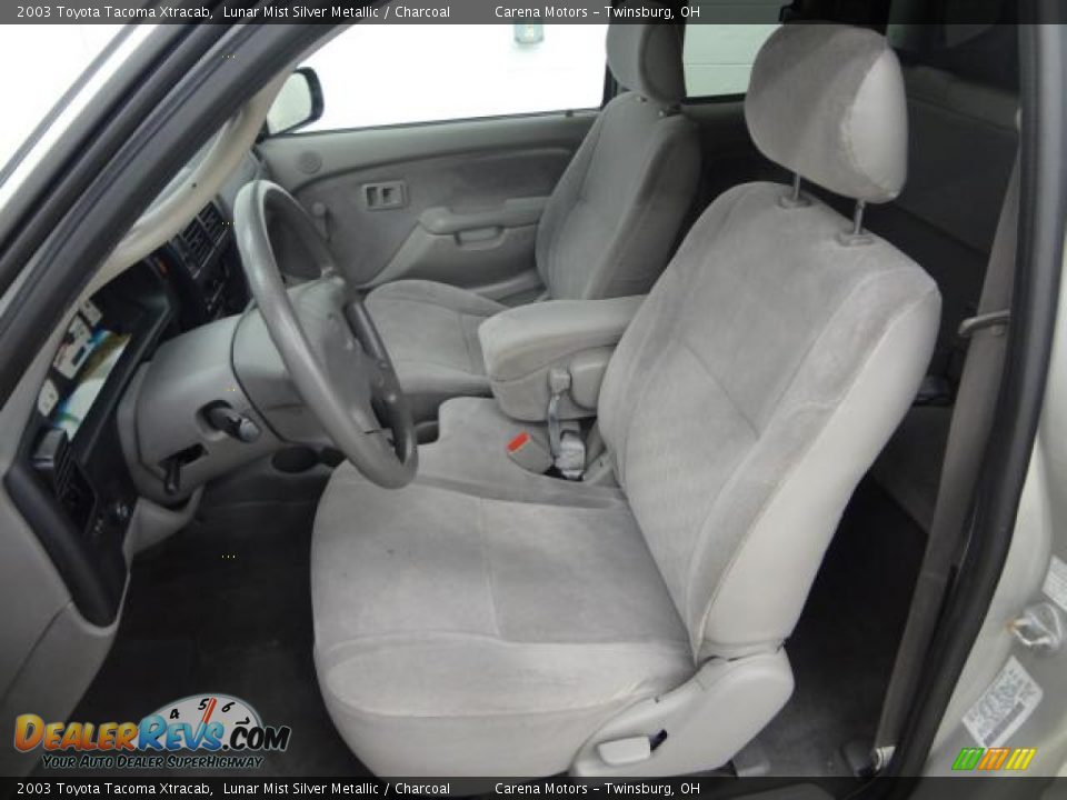 2003 Toyota Tacoma Xtracab Lunar Mist Silver Metallic / Charcoal Photo #18
