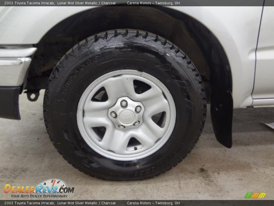 2003 Toyota Tacoma Xtracab Lunar Mist Silver Metallic / Charcoal Photo #23