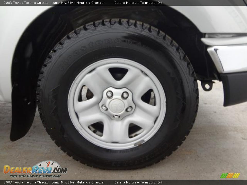2003 Toyota Tacoma Xtracab Lunar Mist Silver Metallic / Charcoal Photo #24