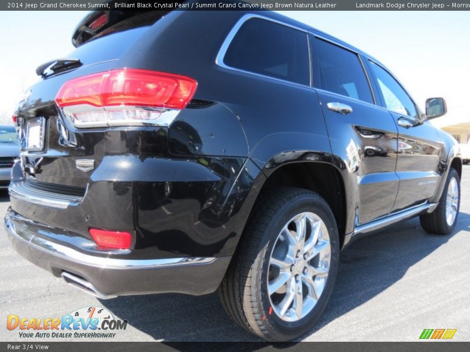 Rear 3/4 View - 2014 Jeep Grand Cherokee