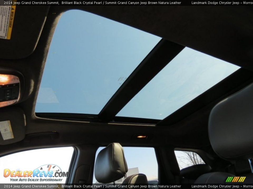 Sunroof of 2014 Jeep Grand Cherokee Summit Photo #7