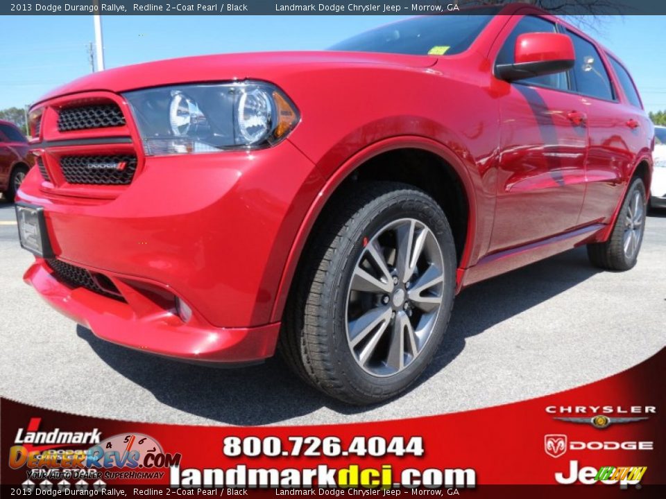 2013 Dodge Durango Rallye Redline 2-Coat Pearl / Black Photo #1