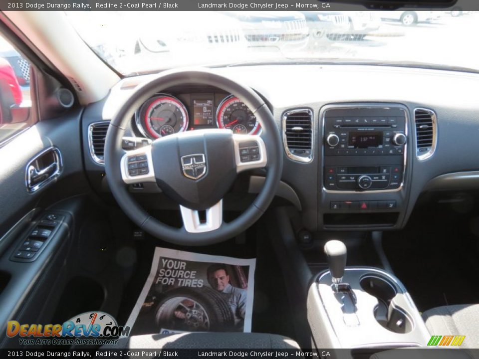 2013 Dodge Durango Rallye Redline 2-Coat Pearl / Black Photo #8