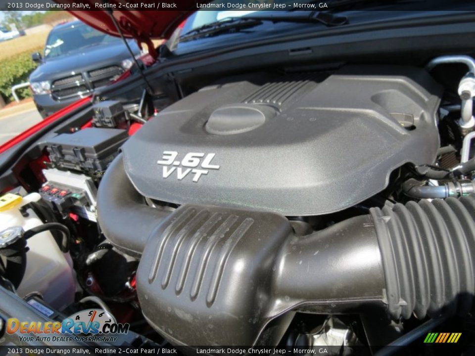 2013 Dodge Durango Rallye Redline 2-Coat Pearl / Black Photo #10