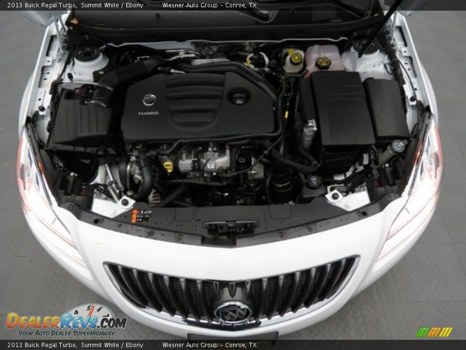 2013 Buick Regal Turbo Summit White / Ebony Photo #3
