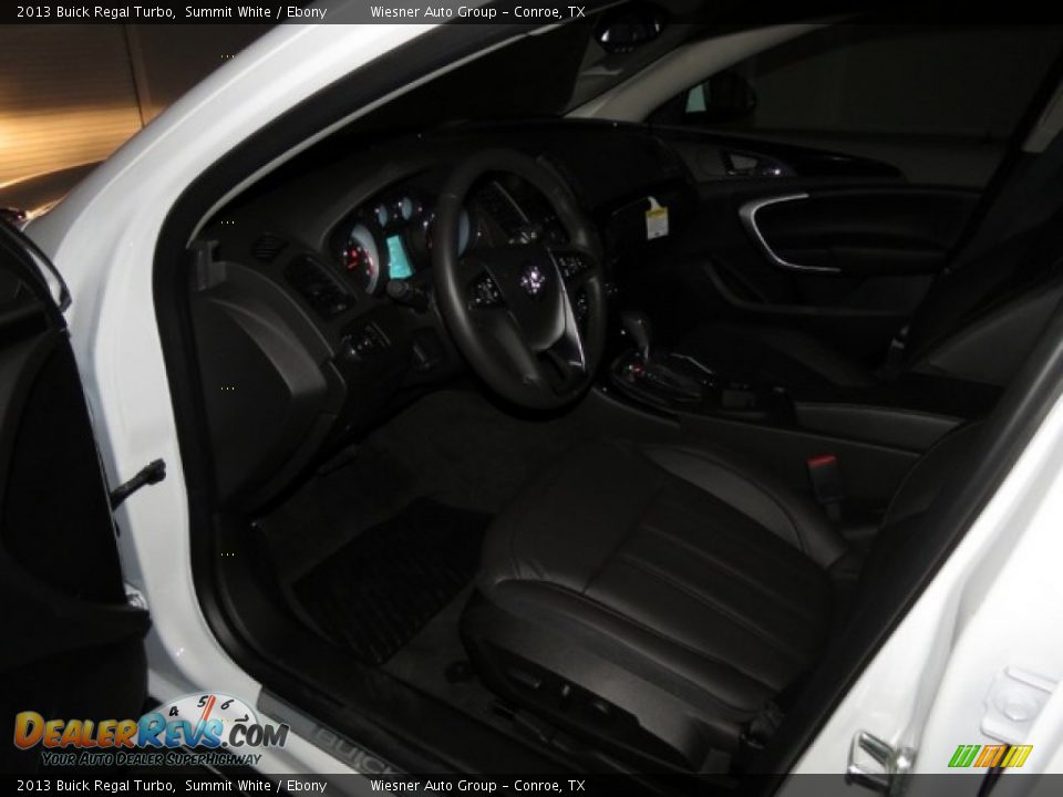 2013 Buick Regal Turbo Summit White / Ebony Photo #4