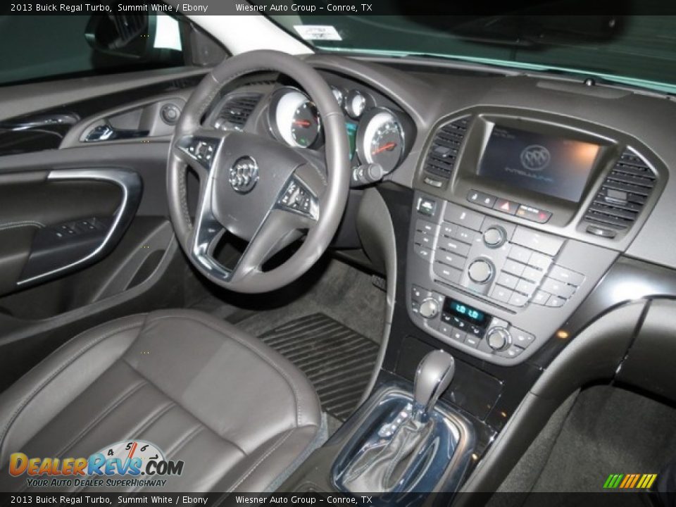 2013 Buick Regal Turbo Summit White / Ebony Photo #5
