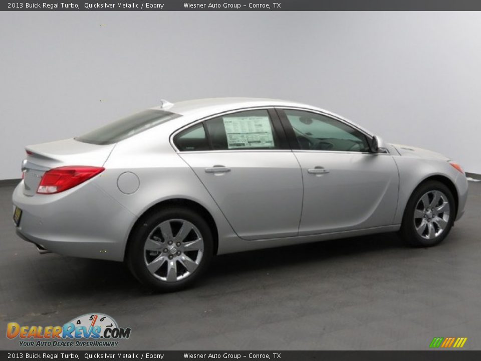 2013 Buick Regal Turbo Quicksilver Metallic / Ebony Photo #2