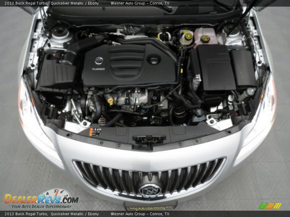 2013 Buick Regal Turbo Quicksilver Metallic / Ebony Photo #3