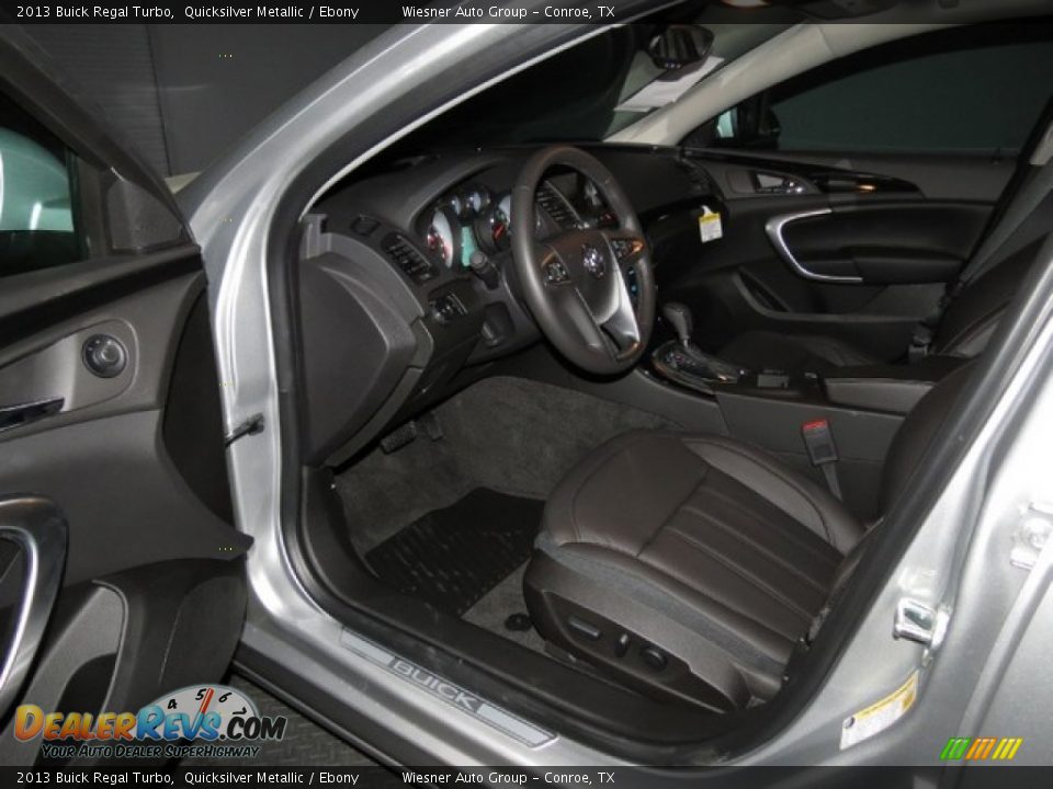 2013 Buick Regal Turbo Quicksilver Metallic / Ebony Photo #4