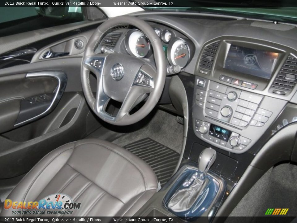 2013 Buick Regal Turbo Quicksilver Metallic / Ebony Photo #5