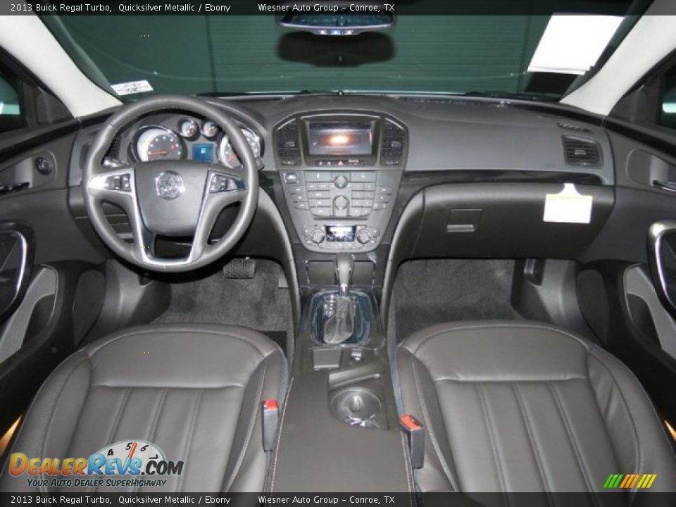 2013 Buick Regal Turbo Quicksilver Metallic / Ebony Photo #6