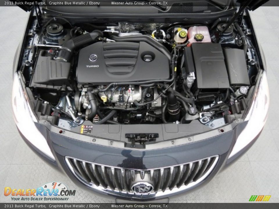 2013 Buick Regal Turbo Graphite Blue Metallic / Ebony Photo #3