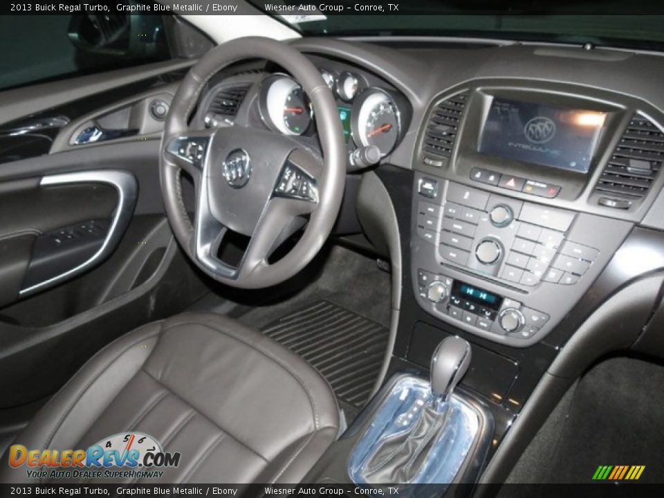 2013 Buick Regal Turbo Graphite Blue Metallic / Ebony Photo #5