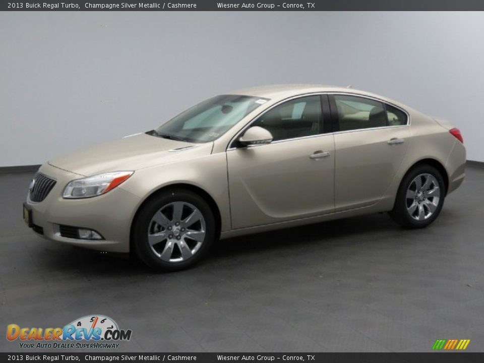 2013 Buick Regal Turbo Champagne Silver Metallic / Cashmere Photo #1