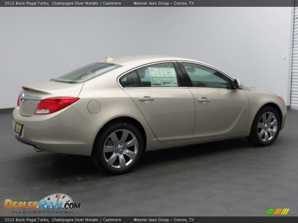 2013 Buick Regal Turbo Champagne Silver Metallic / Cashmere Photo #2