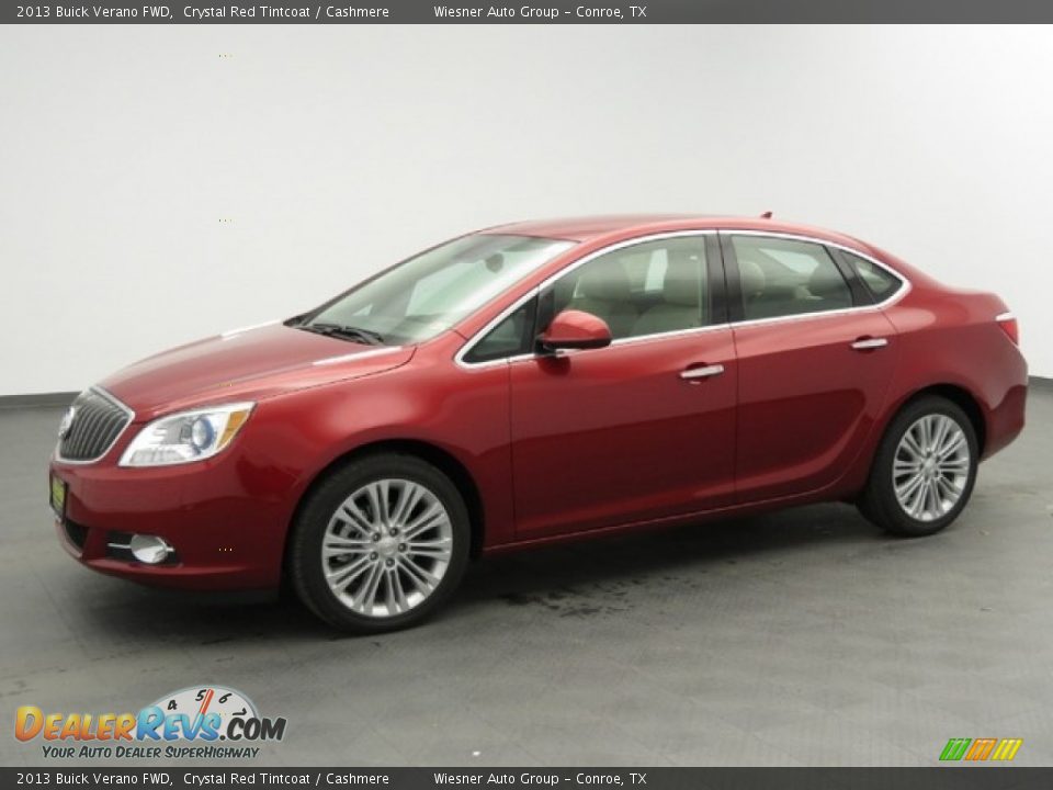 2013 Buick Verano FWD Crystal Red Tintcoat / Cashmere Photo #1