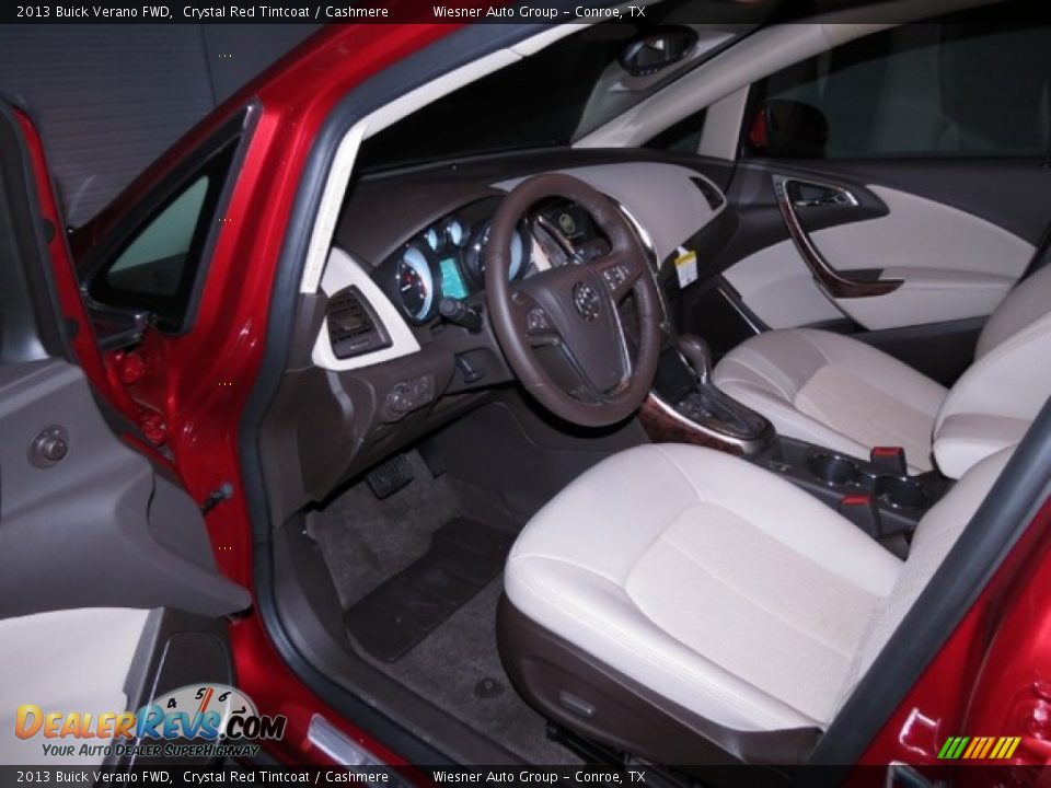 2013 Buick Verano FWD Crystal Red Tintcoat / Cashmere Photo #5