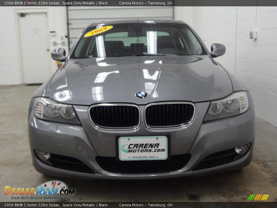 2009 BMW 3 Series 328xi Sedan Space Grey Metallic / Black Photo #3