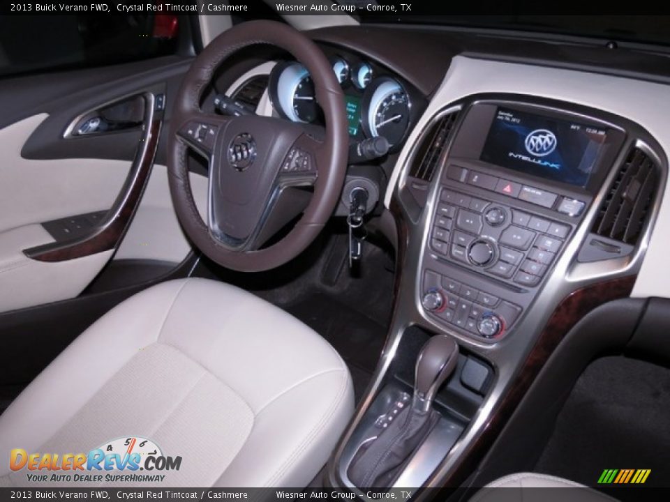 2013 Buick Verano FWD Crystal Red Tintcoat / Cashmere Photo #6