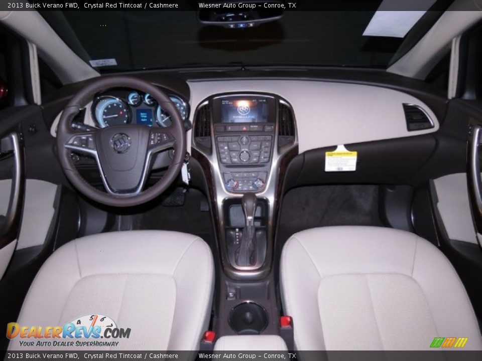 2013 Buick Verano FWD Crystal Red Tintcoat / Cashmere Photo #7