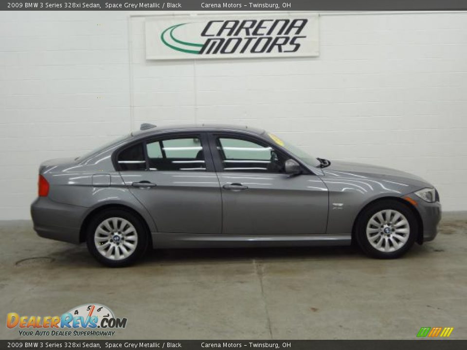 2009 BMW 3 Series 328xi Sedan Space Grey Metallic / Black Photo #6