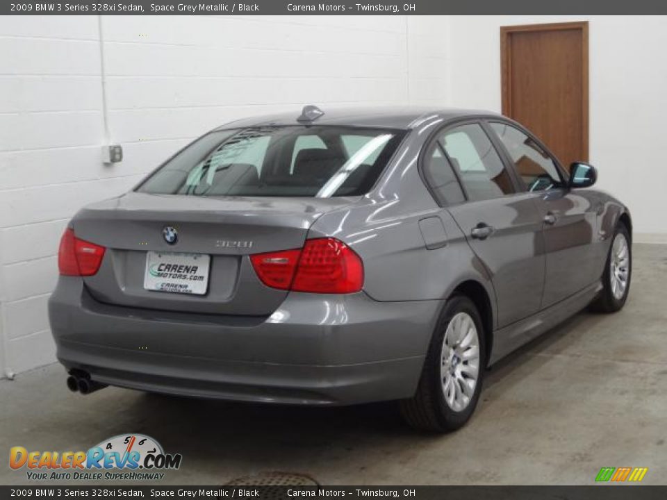 2009 BMW 3 Series 328xi Sedan Space Grey Metallic / Black Photo #7