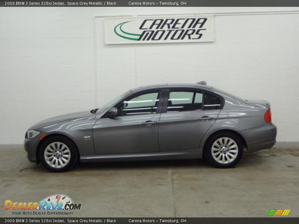 2009 BMW 3 Series 328xi Sedan Space Grey Metallic / Black Photo #8