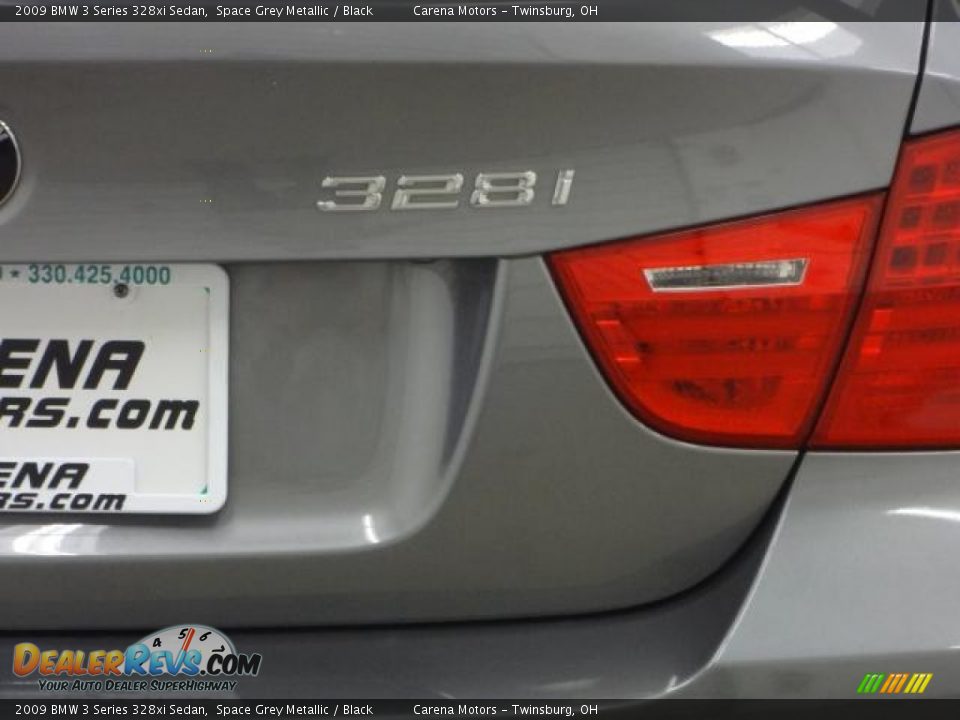 2009 BMW 3 Series 328xi Sedan Space Grey Metallic / Black Photo #10