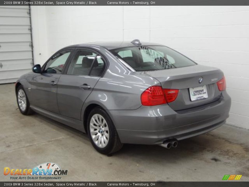 2009 BMW 3 Series 328xi Sedan Space Grey Metallic / Black Photo #11