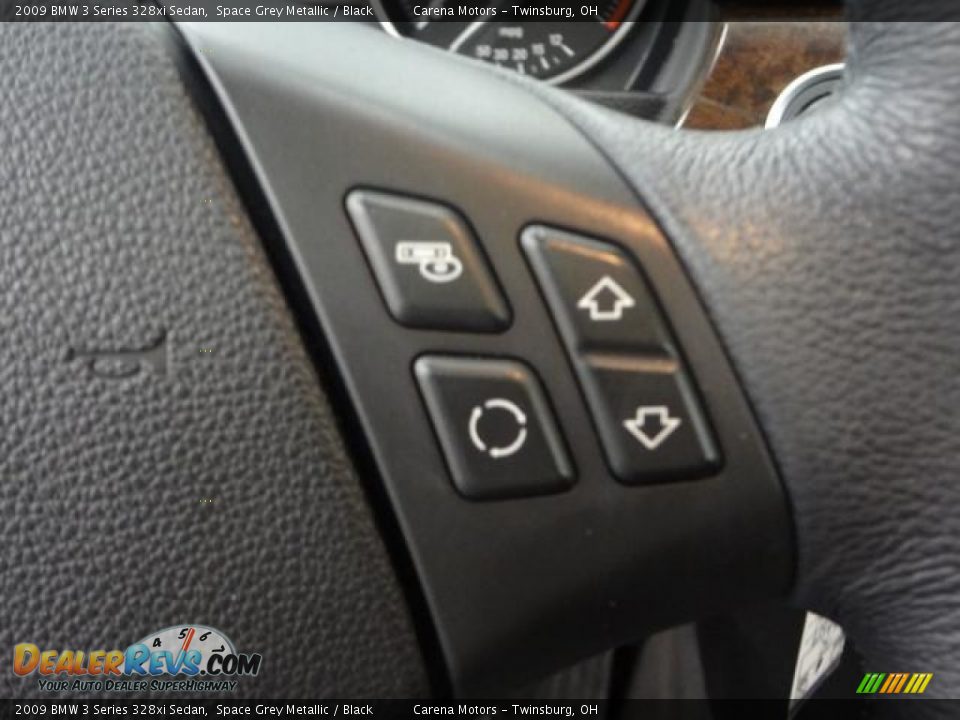 2009 BMW 3 Series 328xi Sedan Space Grey Metallic / Black Photo #19