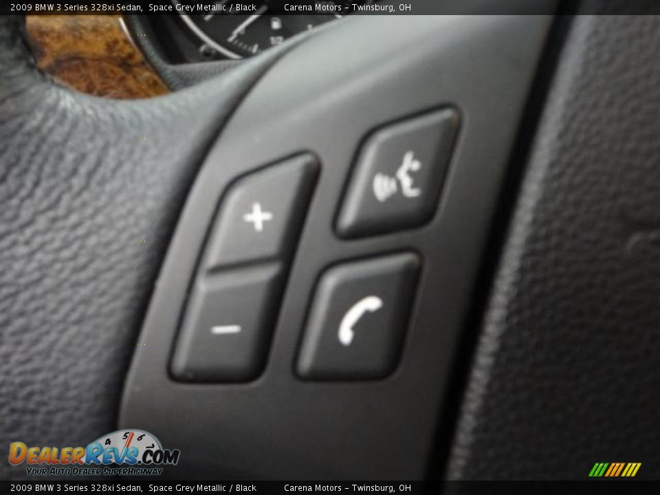 2009 BMW 3 Series 328xi Sedan Space Grey Metallic / Black Photo #20