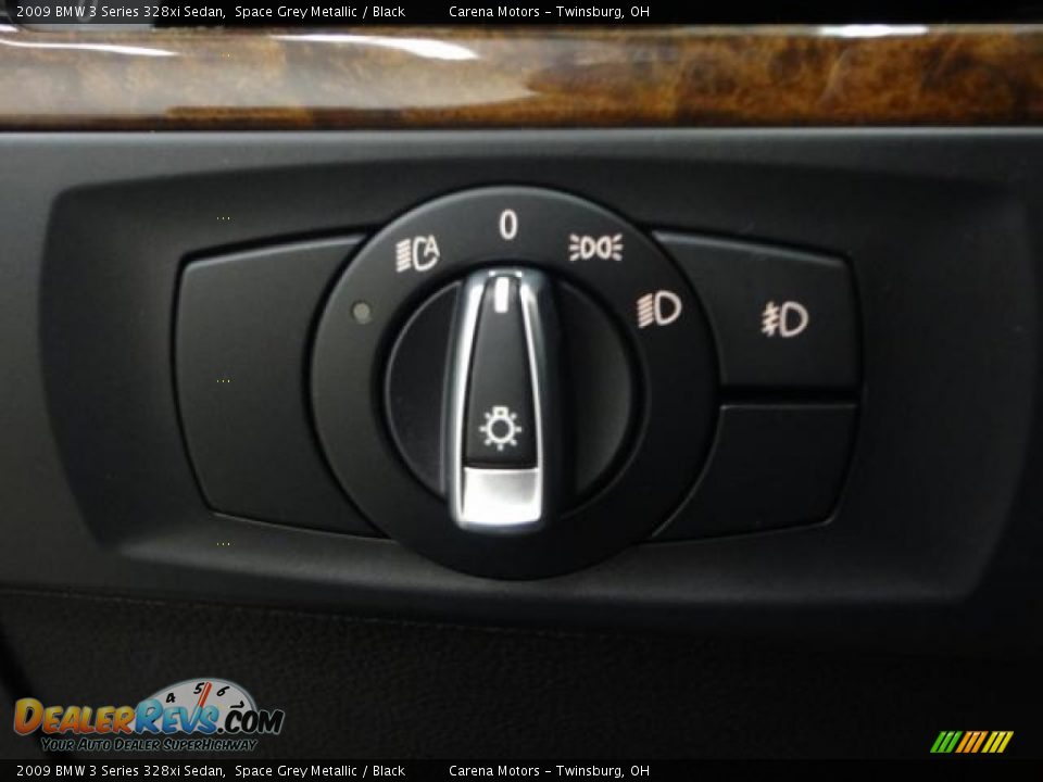 2009 BMW 3 Series 328xi Sedan Space Grey Metallic / Black Photo #21