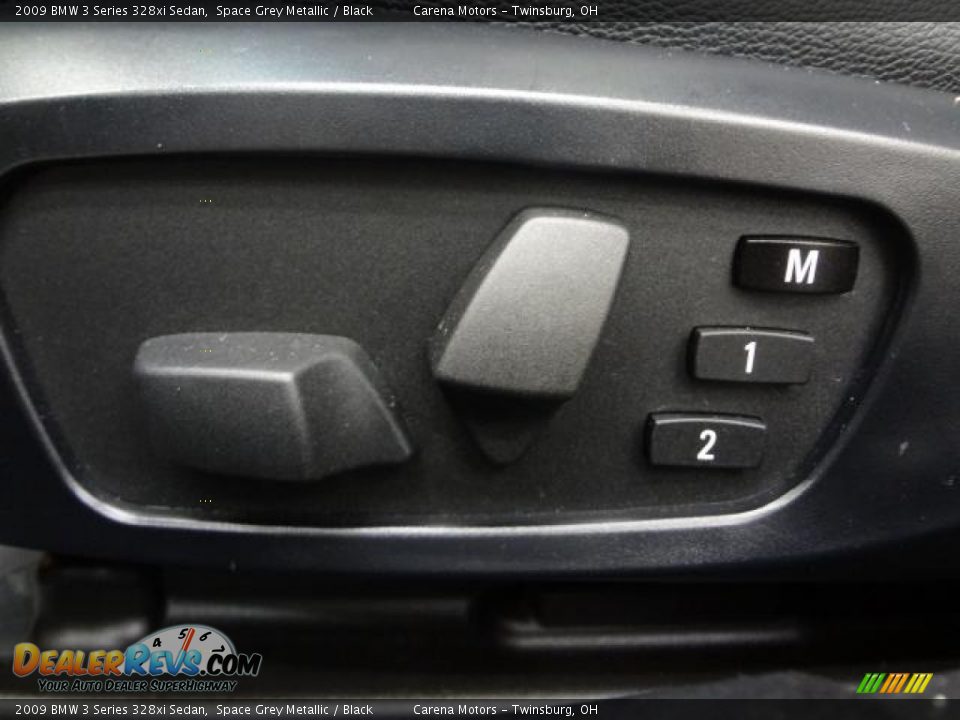 2009 BMW 3 Series 328xi Sedan Space Grey Metallic / Black Photo #24