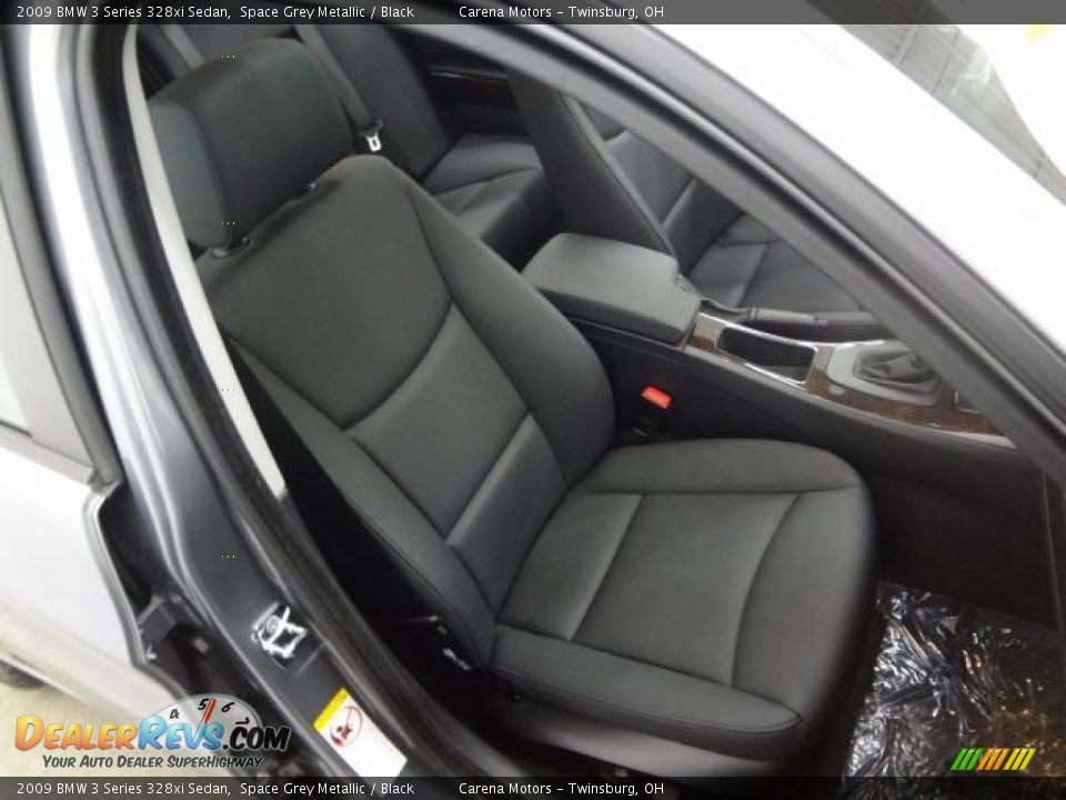 2009 BMW 3 Series 328xi Sedan Space Grey Metallic / Black Photo #25