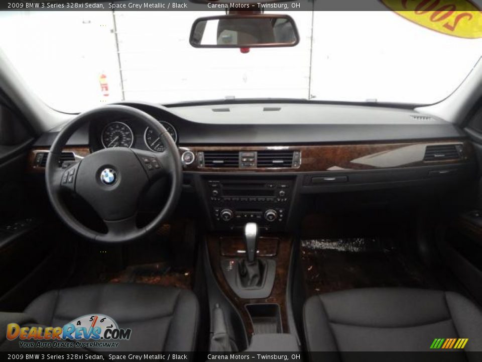 2009 BMW 3 Series 328xi Sedan Space Grey Metallic / Black Photo #29