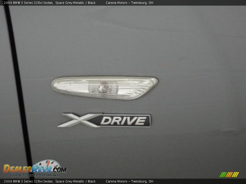 2009 BMW 3 Series 328xi Sedan Space Grey Metallic / Black Photo #32
