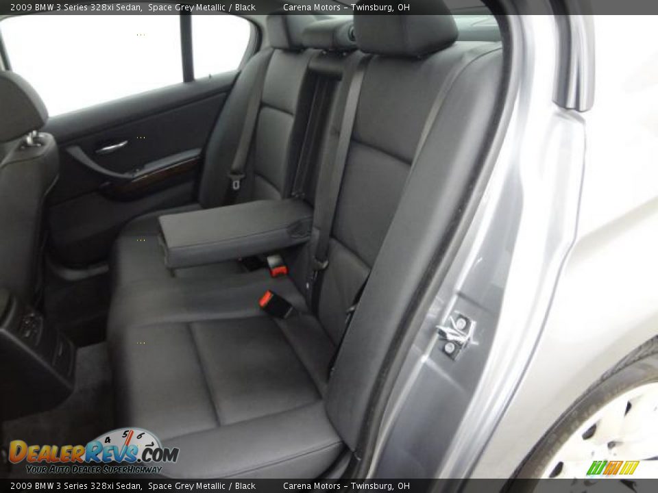 2009 BMW 3 Series 328xi Sedan Space Grey Metallic / Black Photo #33