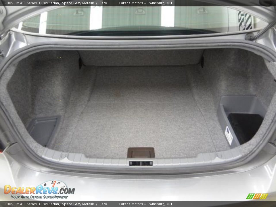 2009 BMW 3 Series 328xi Sedan Space Grey Metallic / Black Photo #34