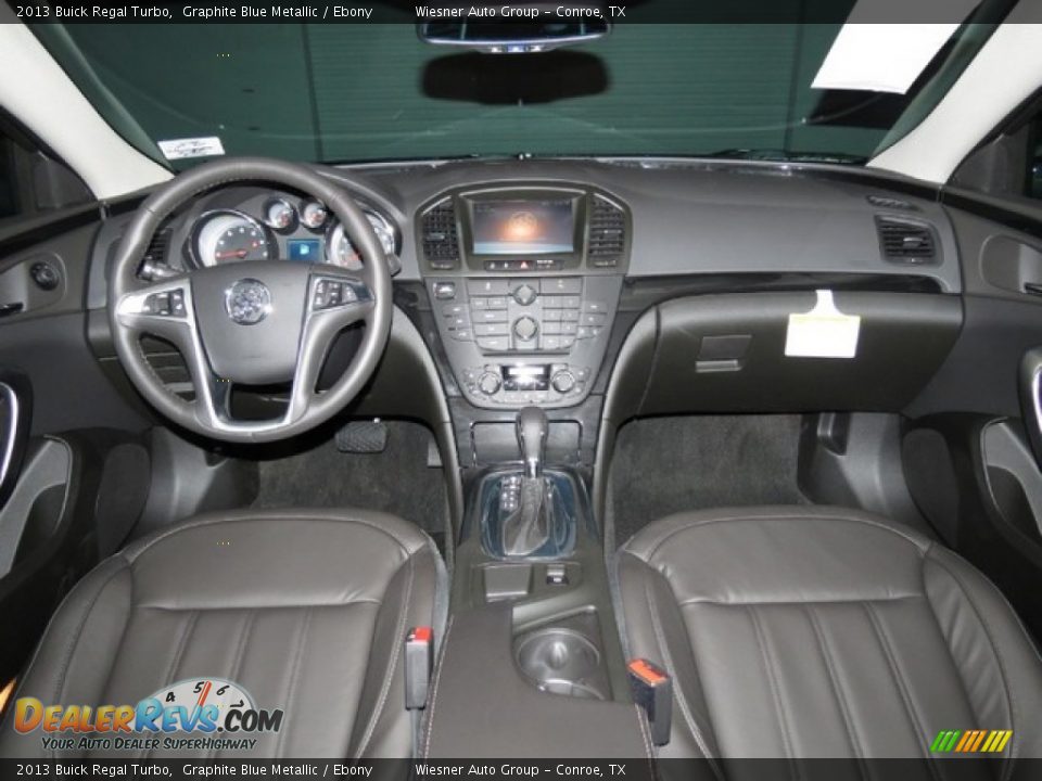 2013 Buick Regal Turbo Graphite Blue Metallic / Ebony Photo #7