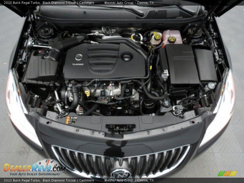 2013 Buick Regal Turbo Black Diamond Tricoat / Cashmere Photo #3