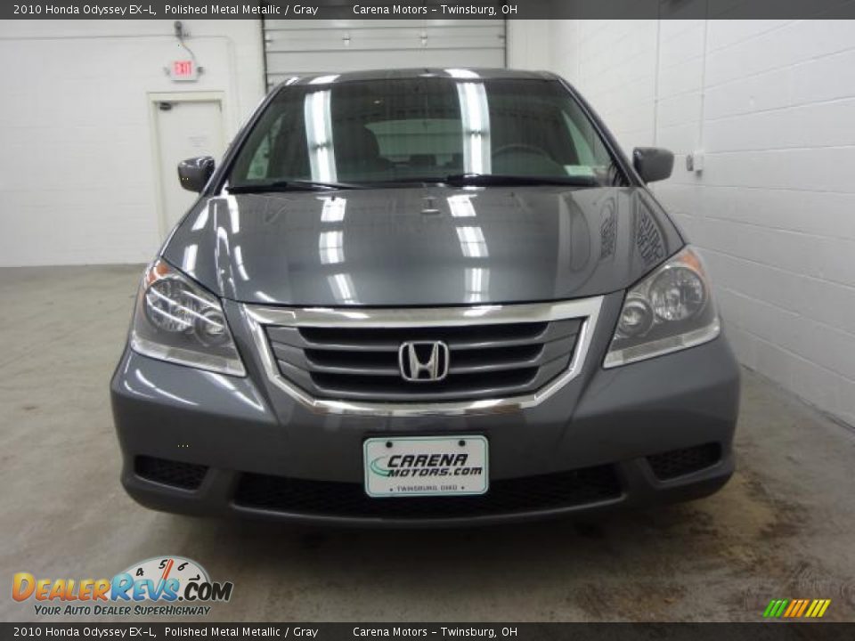 2010 Honda Odyssey EX-L Polished Metal Metallic / Gray Photo #3