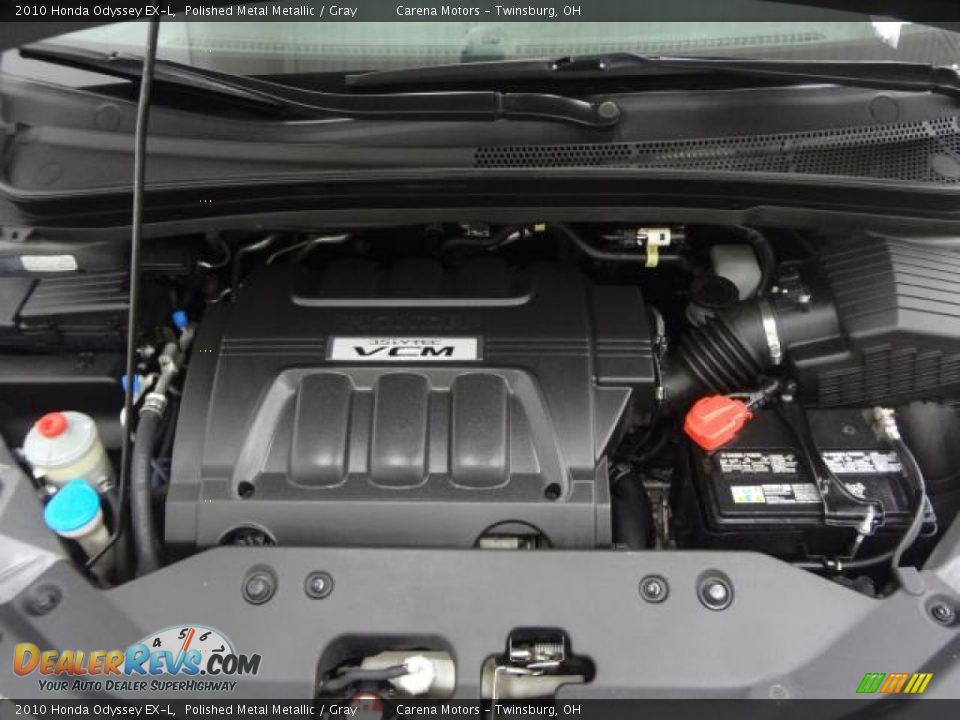2010 Honda Odyssey EX-L Polished Metal Metallic / Gray Photo #13