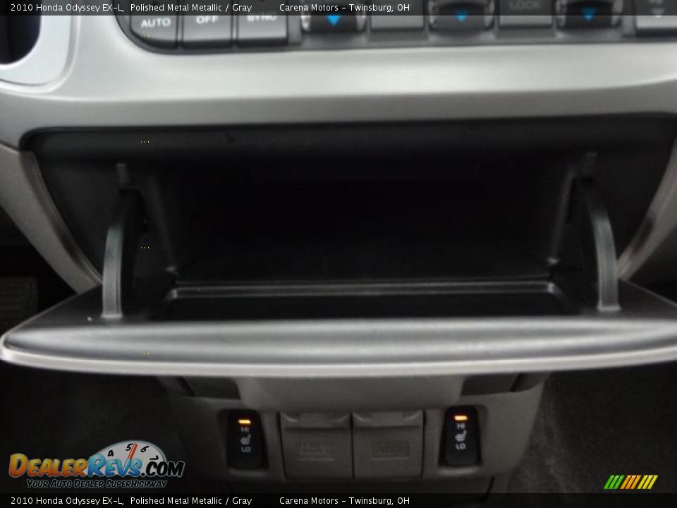 2010 Honda Odyssey EX-L Polished Metal Metallic / Gray Photo #18