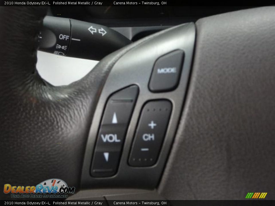 2010 Honda Odyssey EX-L Polished Metal Metallic / Gray Photo #20