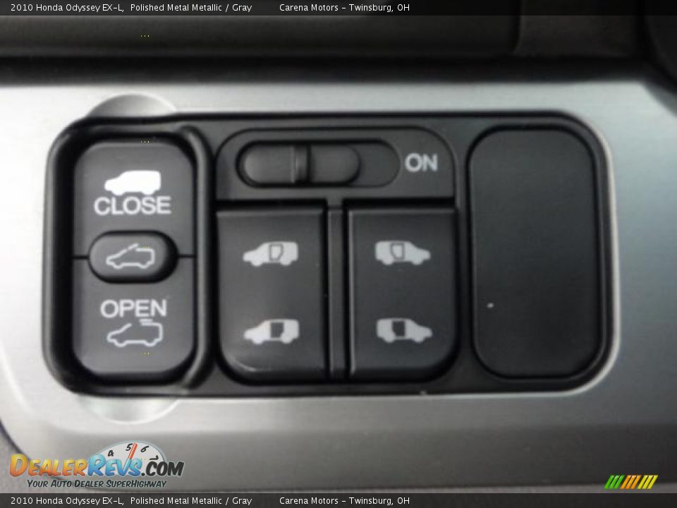 2010 Honda Odyssey EX-L Polished Metal Metallic / Gray Photo #21