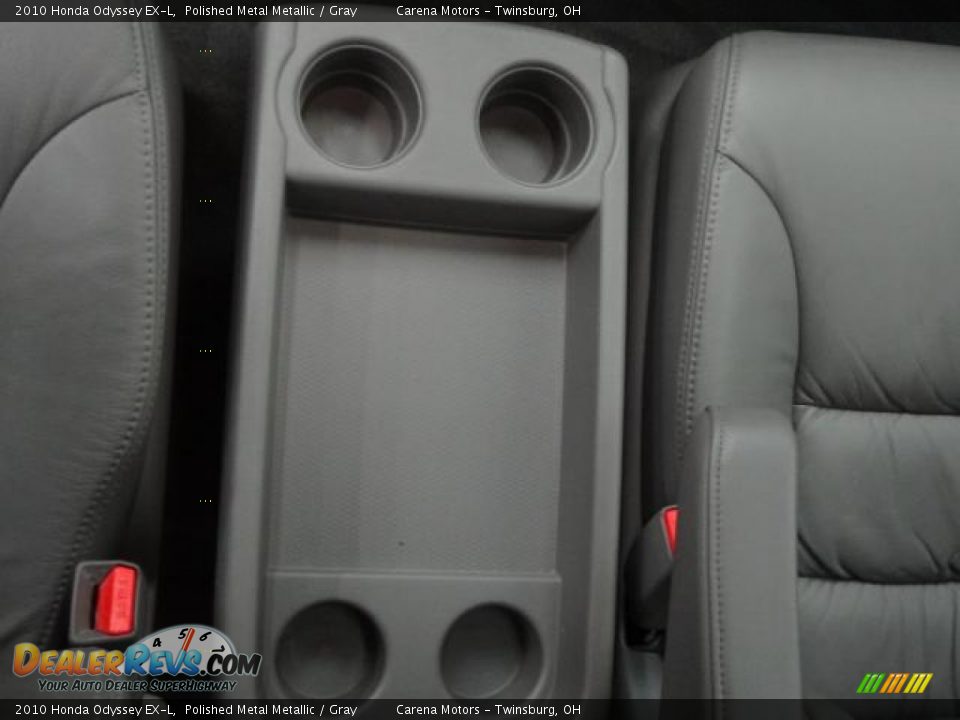 2010 Honda Odyssey EX-L Polished Metal Metallic / Gray Photo #23