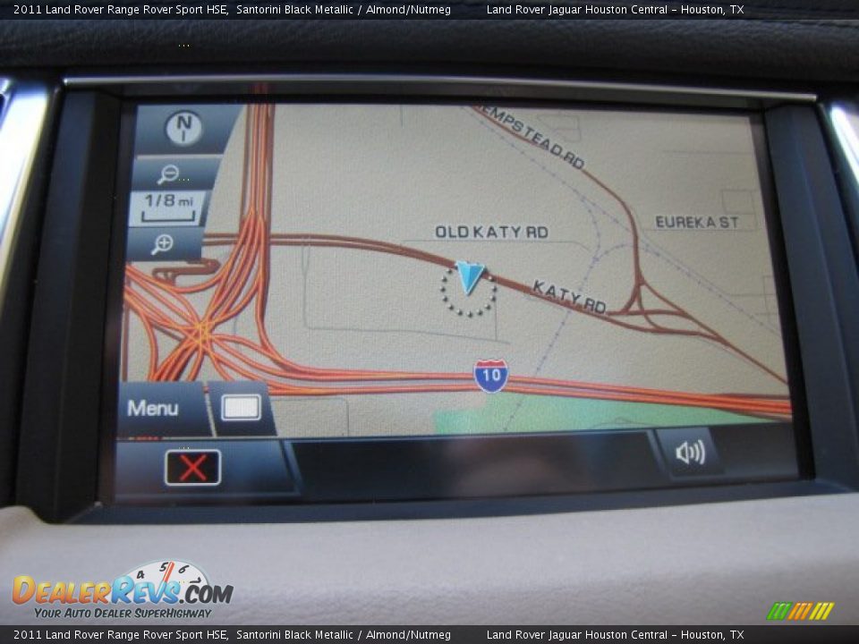 2011 Land Rover Range Rover Sport HSE Santorini Black Metallic / Almond/Nutmeg Photo #16