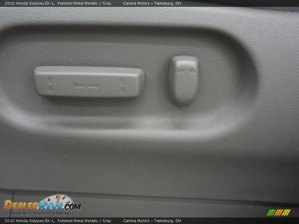 2010 Honda Odyssey EX-L Polished Metal Metallic / Gray Photo #26
