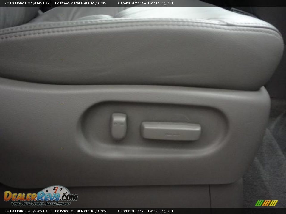 2010 Honda Odyssey EX-L Polished Metal Metallic / Gray Photo #28